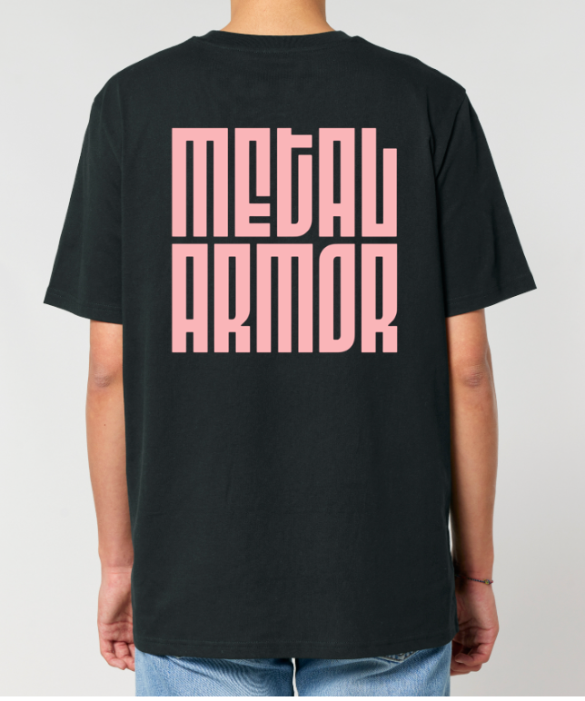 T SHIRT SUMMER COLLECTION METAL ARMOR ROSE