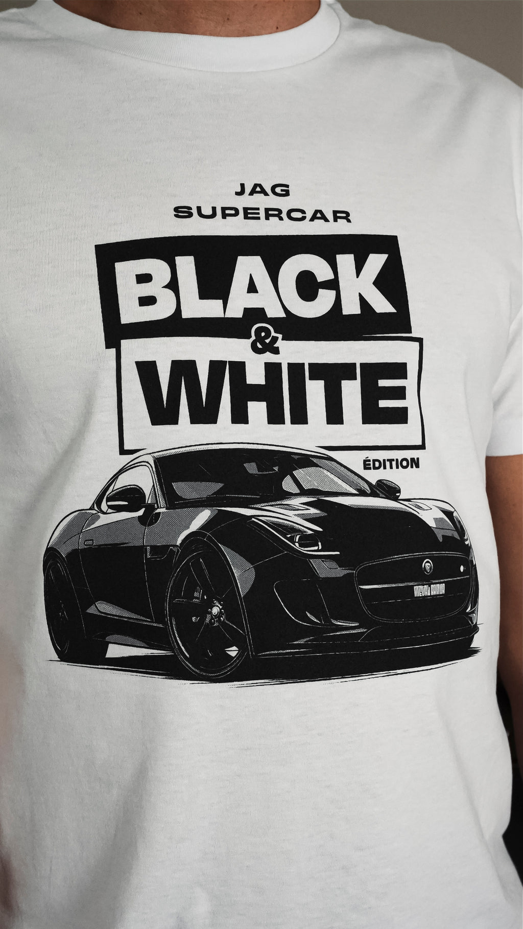 T-SHIRT BLACK & WHITE