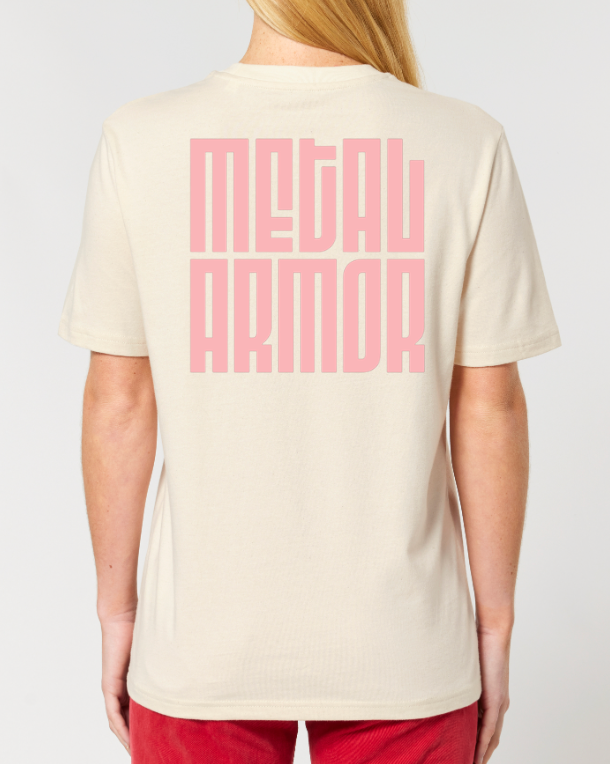 T SHIRT SUMMER COLLECTION METAL ARMOR ROSE