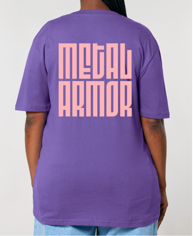 T SHIRT SUMMER COLLECTION METAL ARMOR ROSE