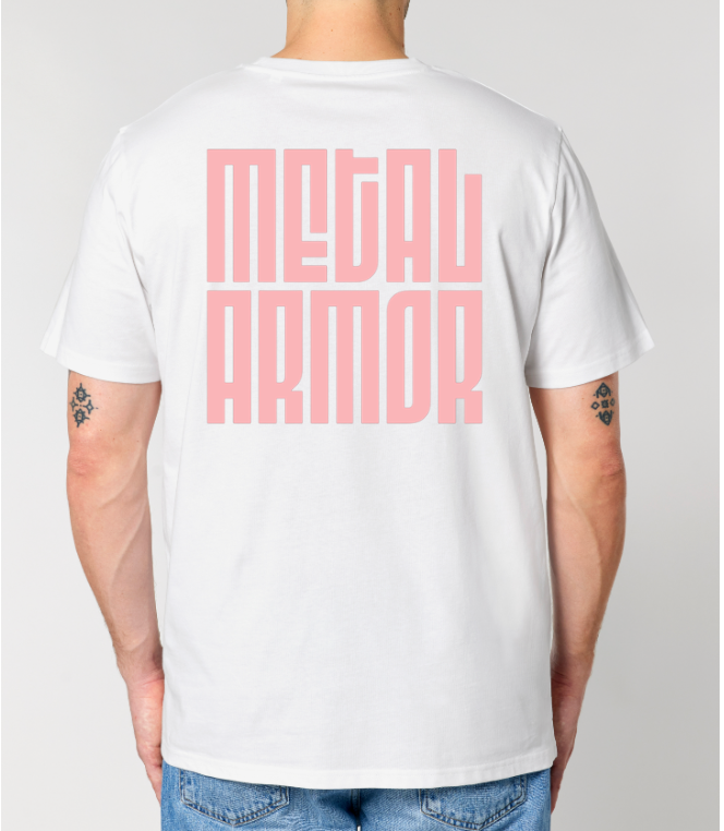 T SHIRT SUMMER COLLECTION METAL ARMOR ROSE
