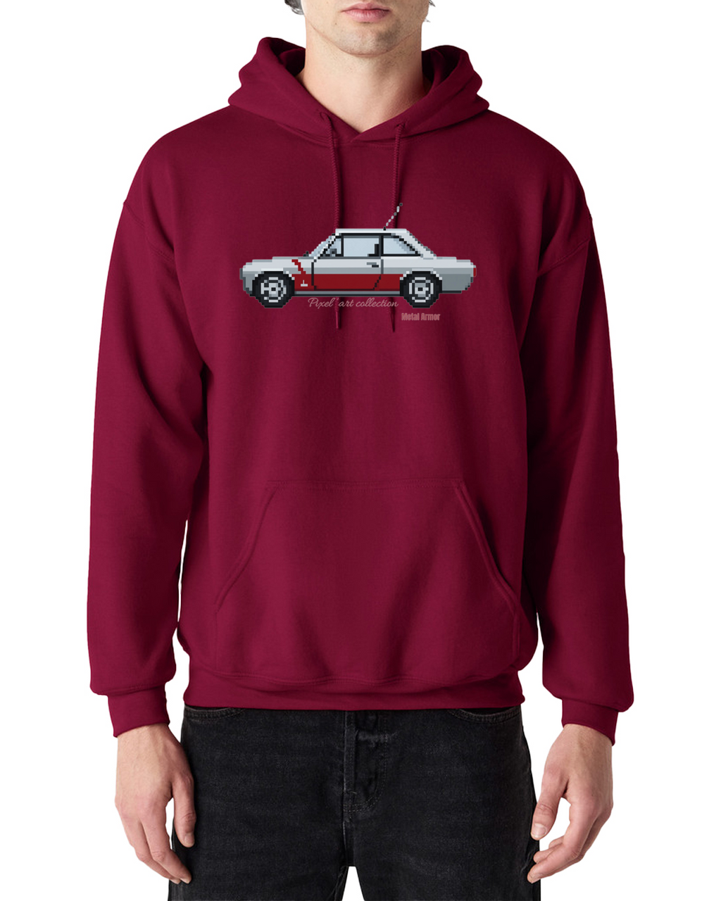 SWEAT CAPUCHE PIXEL'ART 504RR VINTAGE