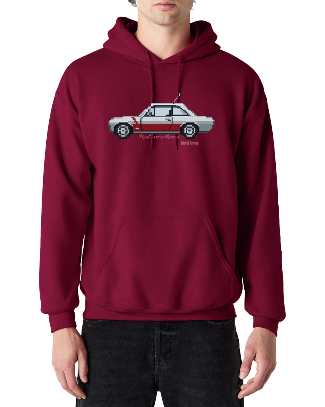 SWEAT CAPUCHE PIXEL'ART 504RR VINTAGE