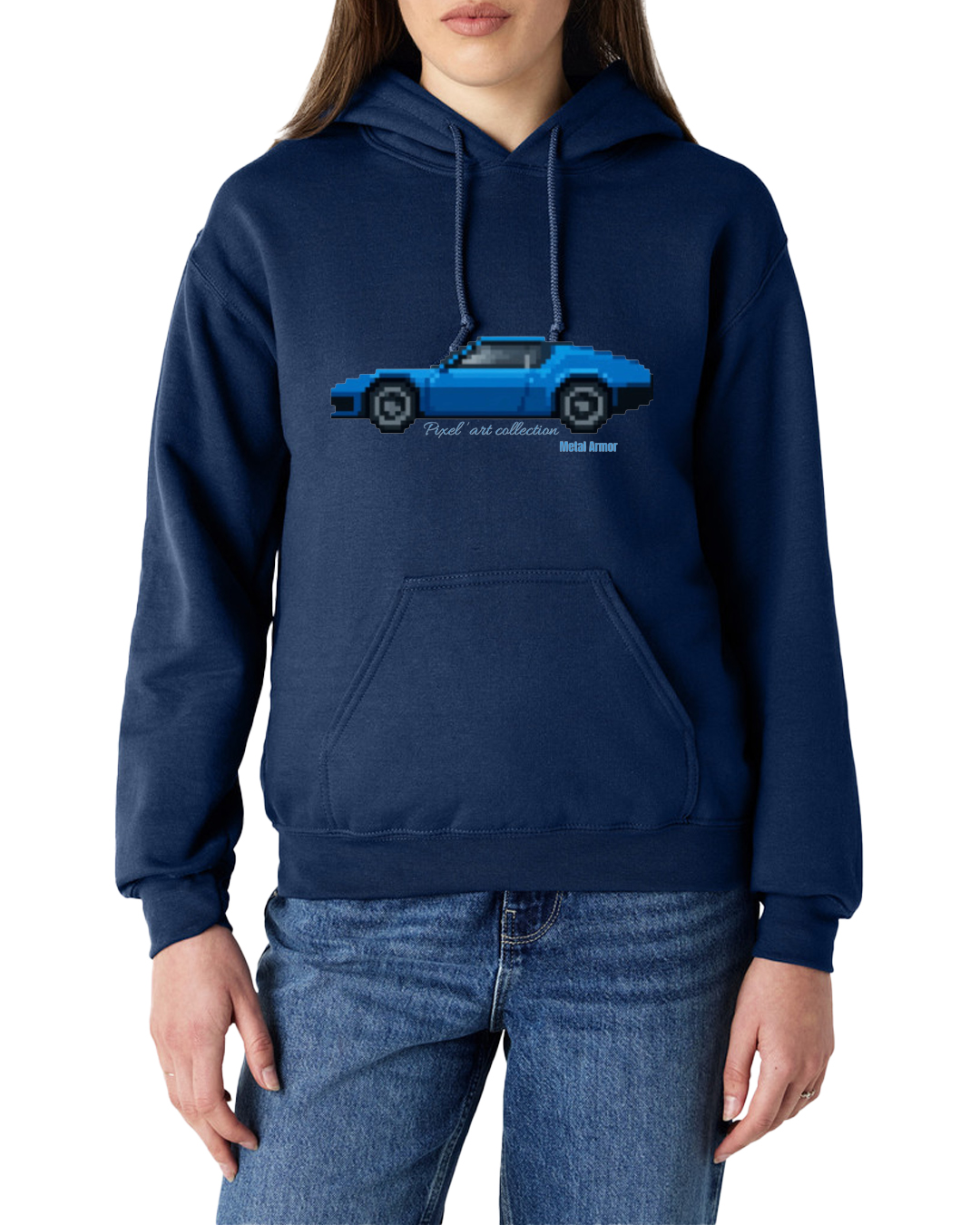 SWEAT CAPU PIXEL'ART A 390 VINTAGE
