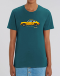 TSHIRT PIXEL'ART 9.11 JAUNE VINTAGE