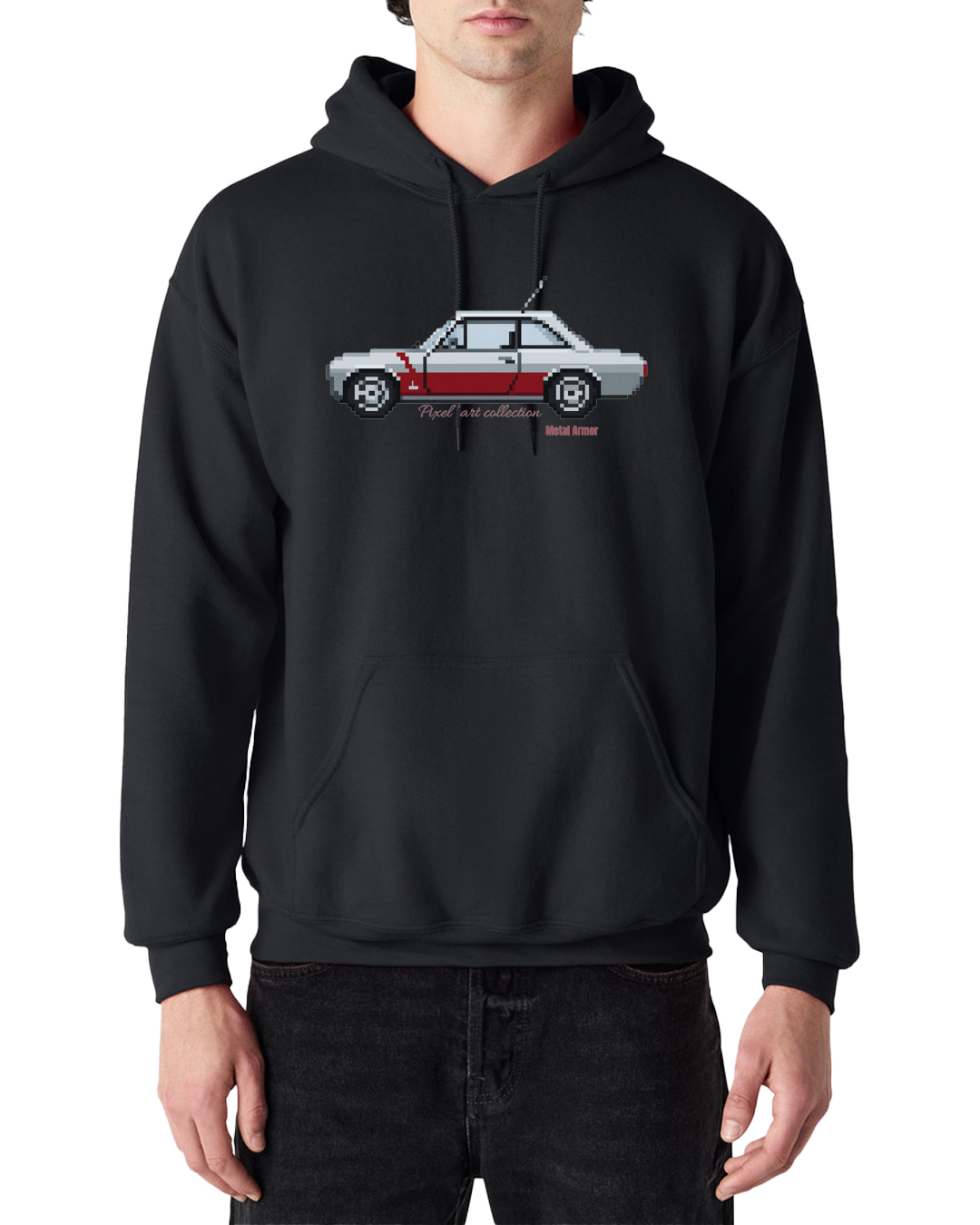 SWEAT CAPUCHE PIXEL'ART 504RR VINTAGE