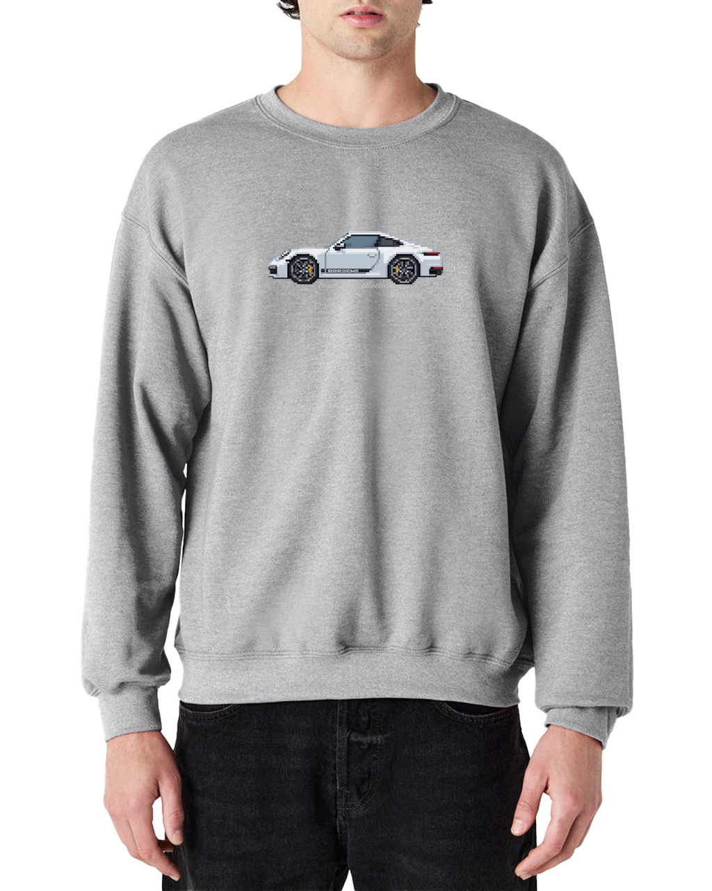 SWEAT PIXEL'ART 9.92 BLANCHE