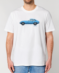 T SHIRT PIXEL'ART JAG E.T BLEUE VINTAGE