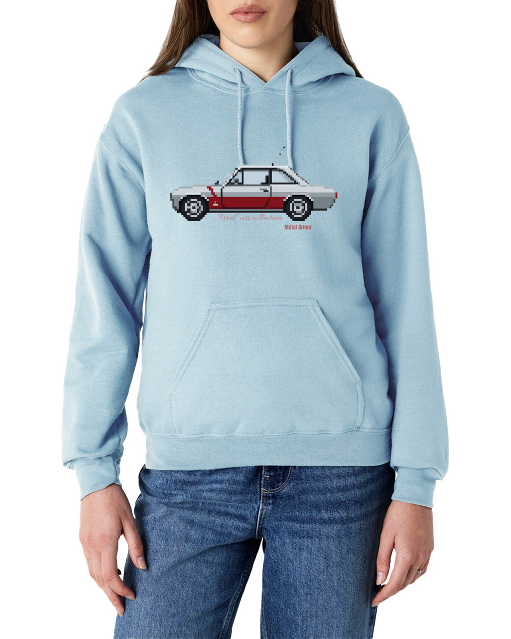 SWEAT CAPUCHE PIXEL'ART 504RR VINTAGE