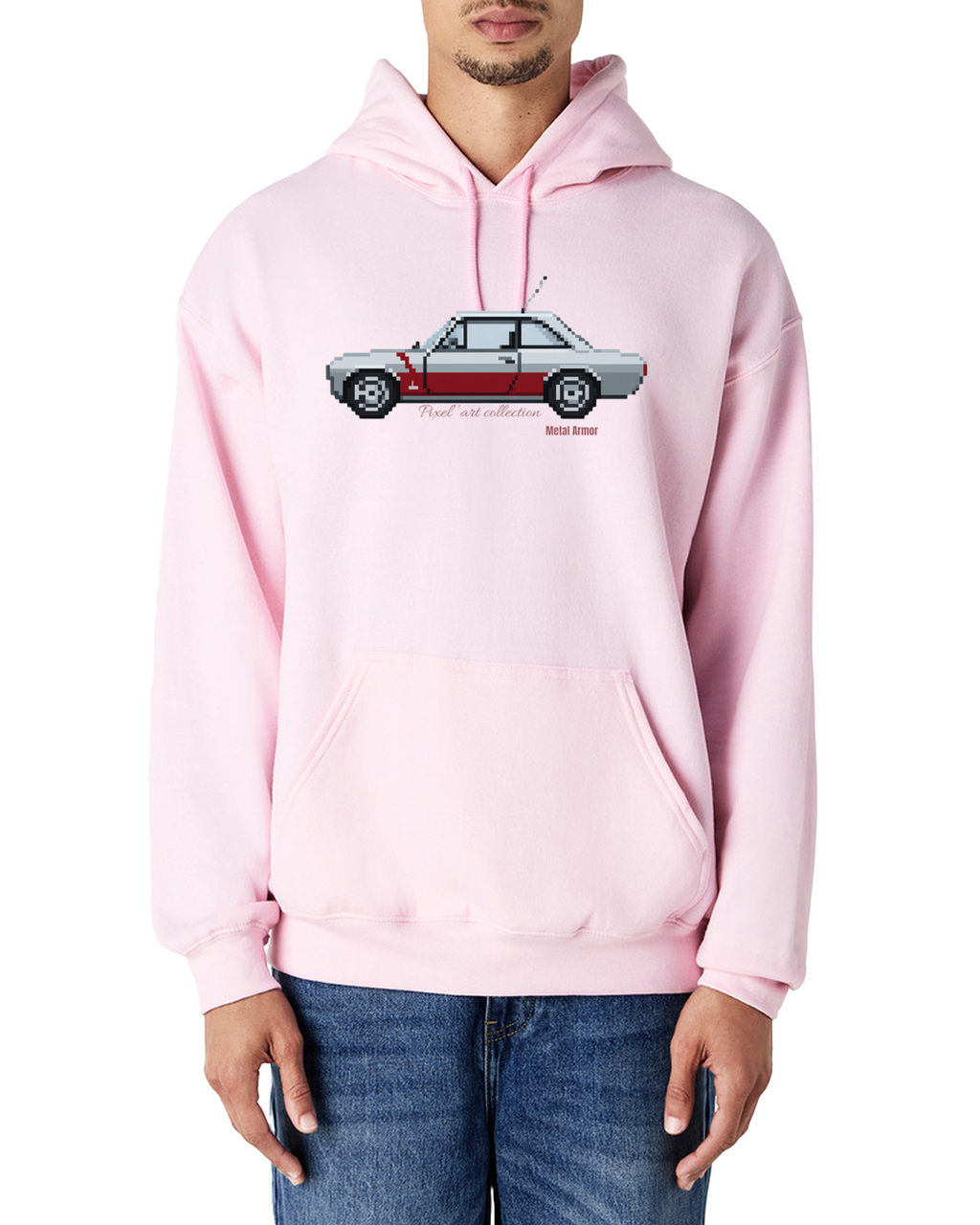 SWEAT CAPUCHE PIXEL'ART 504RR VINTAGE