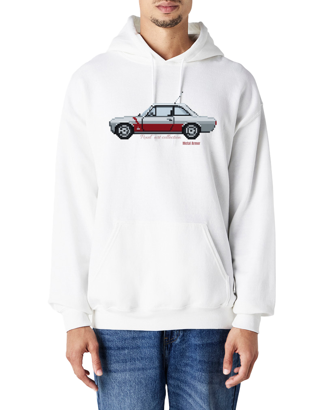 SWEAT CAPUCHE PIXEL'ART 504RR VINTAGE
