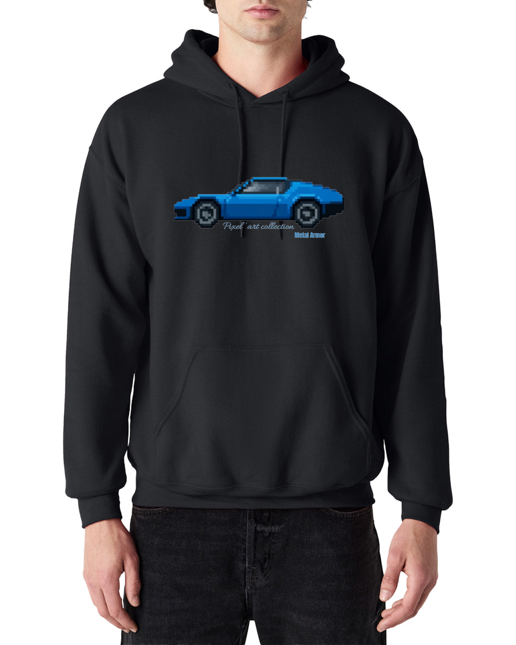 SWEAT CAPU PIXEL'ART A 390 VINTAGE