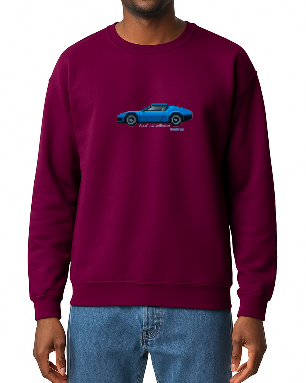 SWEAT PIXEL'ART A 390 VINTAGE