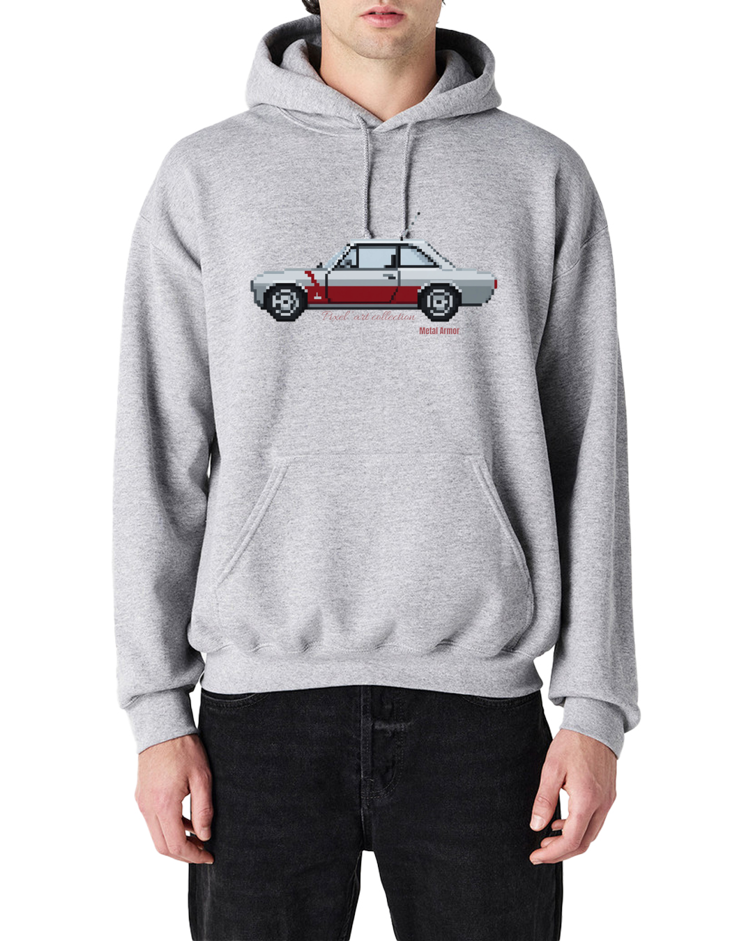SWEAT CAPUCHE PIXEL'ART 504RR VINTAGE